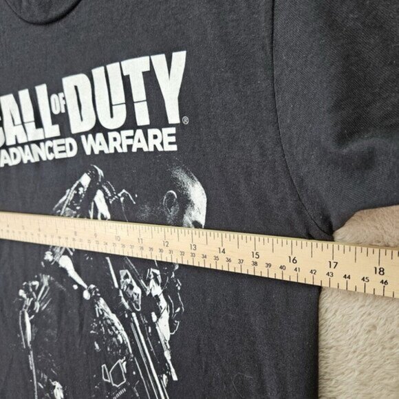 Call Of Duty Advanced Warfare T-Shirt Men's Size S Black Short Sleeve Video Game - Picture 5 of 10